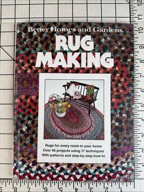 Vintage Better Homes and Gardens Rug Making Book 1978 DIY Crafts